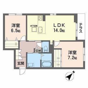 シャーメゾン池州【みらいエコ対象物件】 0105号室