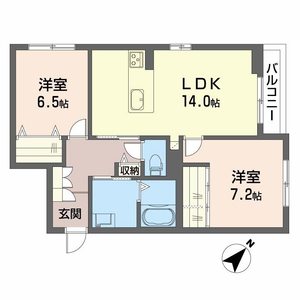 シャーメゾン池州【みらいエコ対象物件】 0205号室