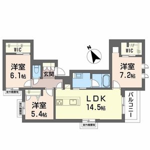 ナカナカ　スクエア 0302号室
