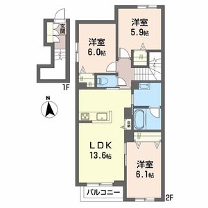 ブルー　オーシャン　レジデンス 0201号室