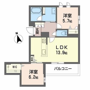 シャーメゾン　レジデンス　七道 0201号室