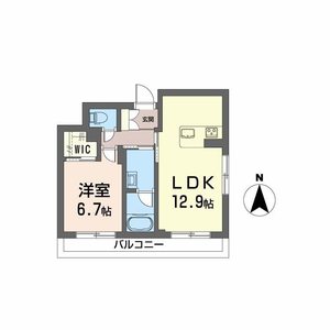 シャーメゾン竹田 0201号室