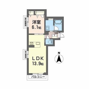 シャーメゾン竹田 0202号室