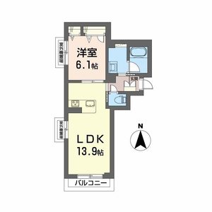 シャーメゾン竹田 0302号室
