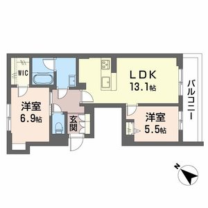 シャーメゾン小久保【一部みらいエコ対象物件】 0201号室