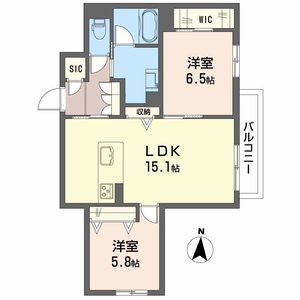 セントリビエレジデンス　学園前 0203号室