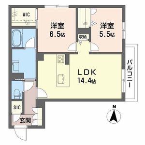 セントリビエレジデンス　学園前 0205号室