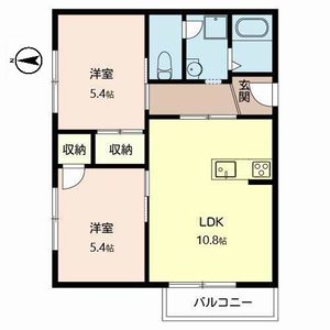 宮之川原ハイツ 0201号室