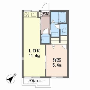 神内ハイツＡ棟 A205号室