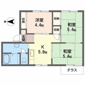 タウニーかわなか A103号室
