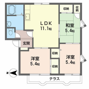 多田ハイツ B102号室
