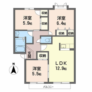 ヴィラ・イグレット A205号室