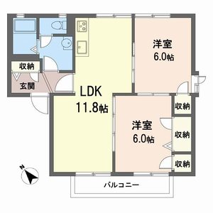 サンクレストコート B202号室