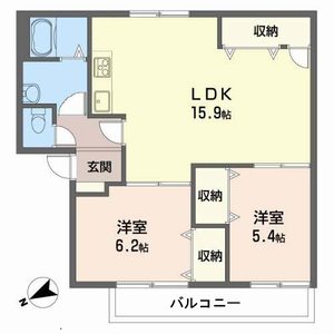 ビューテラス高宮 A202号室
