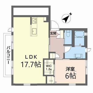 グランミュール． A101号室