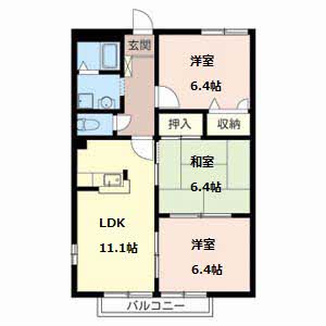 パストラルカーサ 0208号室