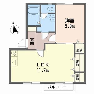 グランメール宮﨑 0206号室