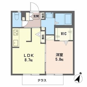 パークハイツさつき 0102号室