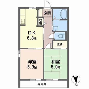 パストラルハイツ 0105号室