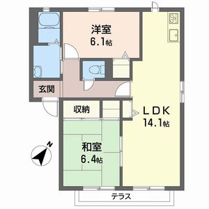 メゾン片山Ｂ 0102号-2