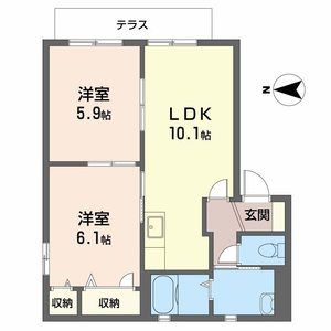 ブライトン　ベル 0102号室