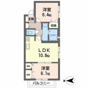 シャーメゾン三津屋 0203号室