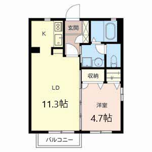 シャーメゾン北春日丘　Ａ棟 0103号室