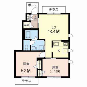 アルバ　カーサＡ棟・Ｂ棟 A101号室