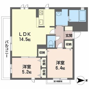 シャーメゾン御幣島 0201号室