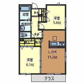 ＭｅＬｕメゾン 0101号室