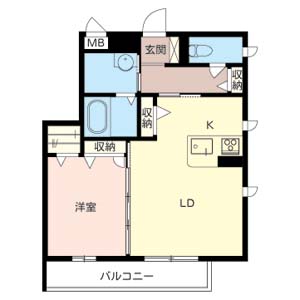 シャーメゾン高瀬０９ 0201号室