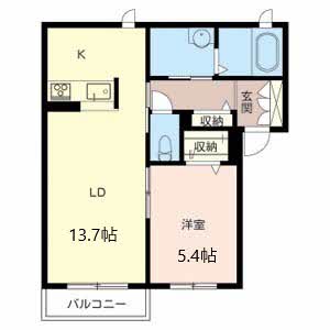 ＶＩＬＬＡＧＩＯ　光 0201号室