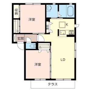 ラフィーネⅠ・Ⅱ・Ⅲ番館 0106号室