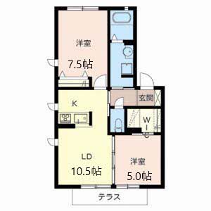 ｗｏｏｄ　Ⅱ 0103号室