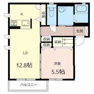 エクセル・シャーメゾン　Ｂ棟 B201号-2