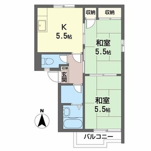 セント・ポーリアＢ 0202号室