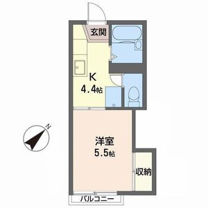 ヴィラホワイト 0101号室
