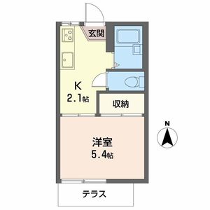 フレグランス北野 0106号室