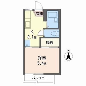 フレグランス北野 0201号室
