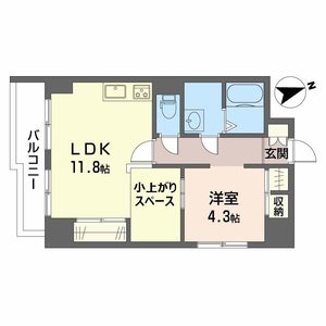 ＣＯＲＴ　ＵＥＳＨＯ 0202号室