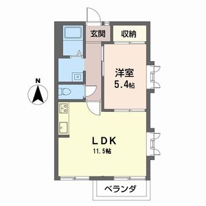 ドミール岩倉 0206号室