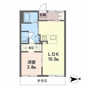 ハイムアレグレットＡ棟 0102号室