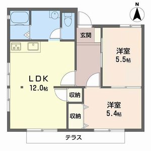 サニーコート勧 0106号室