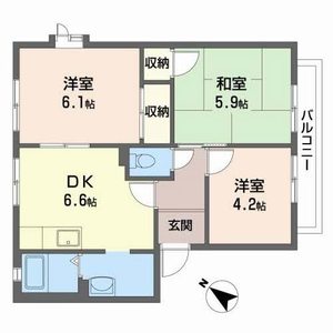 コートヴィレッジ・イースト 0107号室
