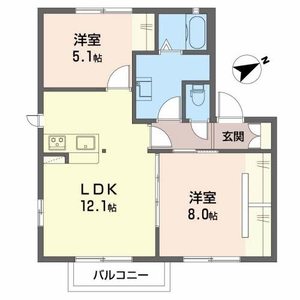 フラッツ紅雪 0207号室