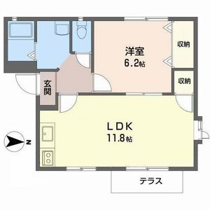 プティメゾンかどの 0102号室