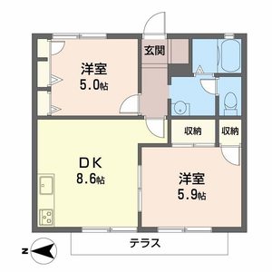 アネックス豊和 0102号室