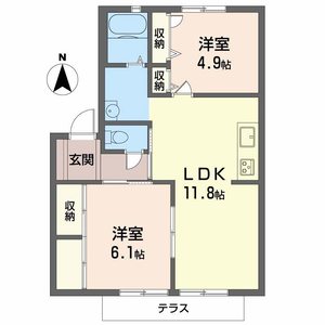 キタフレンズ 0102号室