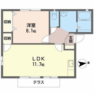 ＬＡ　ＲＵＣＨＥ 0101号室