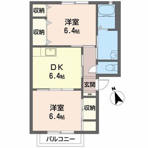 フラッツ北山 0102号室